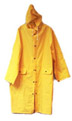 3048. 48" YELLOW RAINCOAT.  S TO 5XL. PRICE EACH.